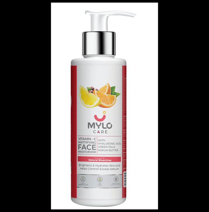 Mylo Vitamin C Mattifying Face Moisturiser - Nibasu