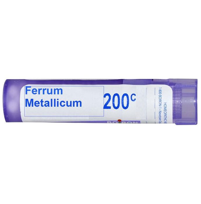 Boiron Ferrum Metallicum Single Dose Approx 200 Microgranules 200 CH - Nibasu