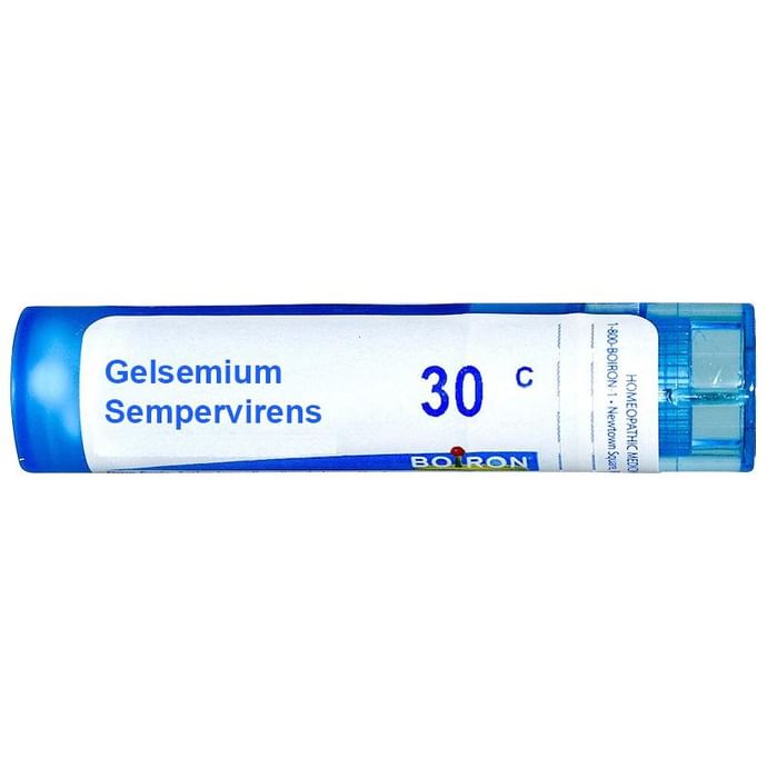 Boiron Gelsemium Sempervirens Single Dose Approx 200 Microgranules 30 CH - Nibasu