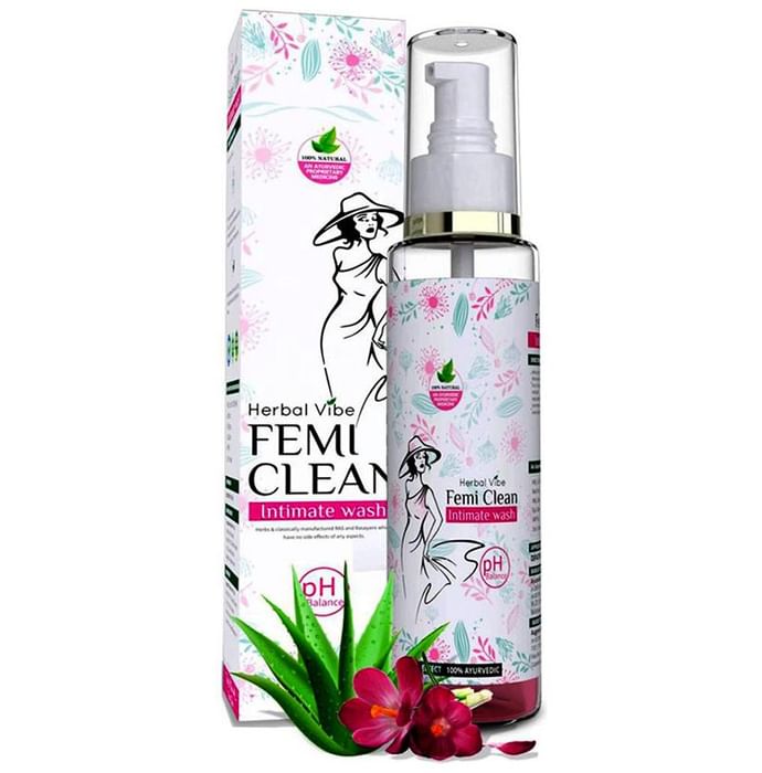 Herbal Vibe Femi Clean Intimate Wash - Nibasu