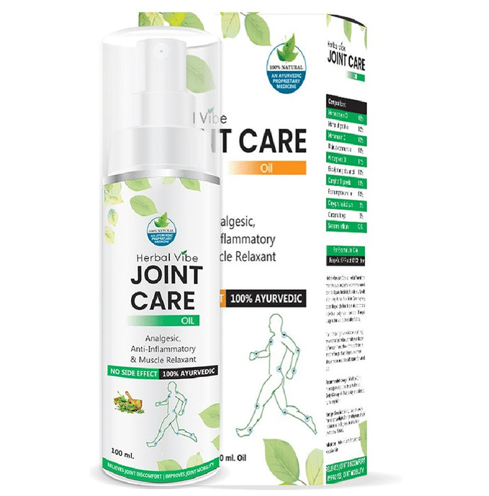 Herbal Vibe Joint Care Oil - Nibasu