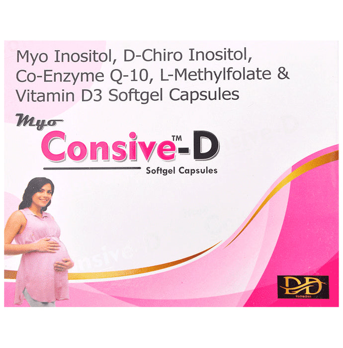 Myo Consive-D Softgel Capsule - Nibasu
