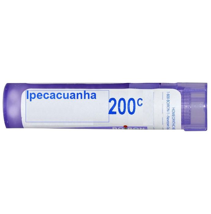 Boiron Ipecacuanha Multi Dose Approx 80 Pellets 200 CH - Nibasu