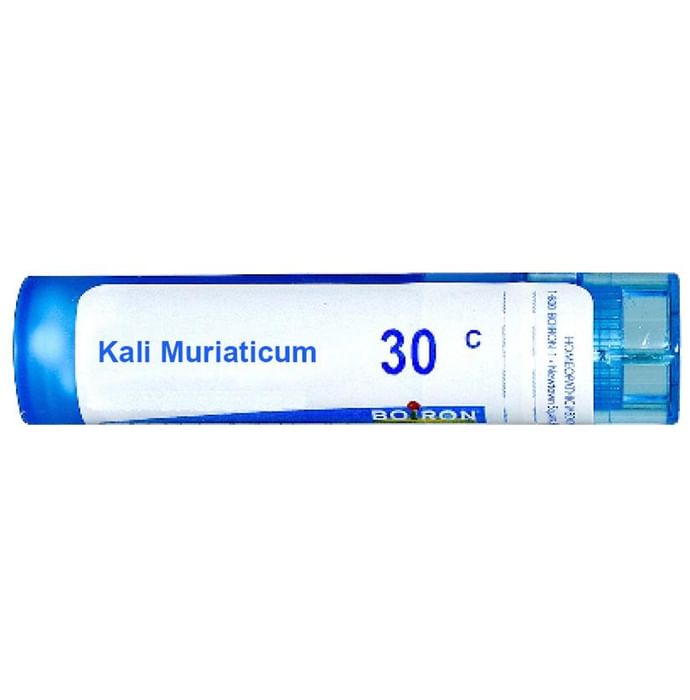 Boiron Kali Muriaticum Single Dose Approx 200 Microgranules 30 CH - Nibasu