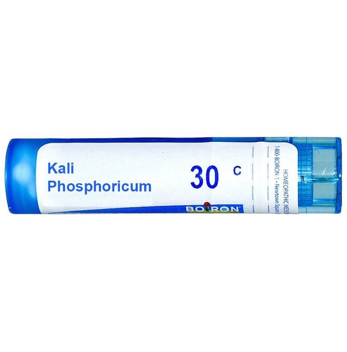 Boiron Kali Phosphoricum Single Dose Approx 200 Microgranules 30 CH - Nibasu