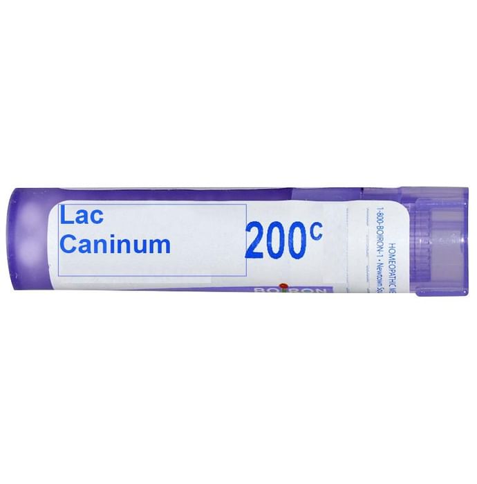 Boiron Lac Caninum Single Dose Approx 200 Microgranules 200 CH - Nibasu