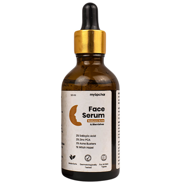 Myupchar Ayurveda Face Serum Reduces Acne and Blemishes Serum - Nibasu