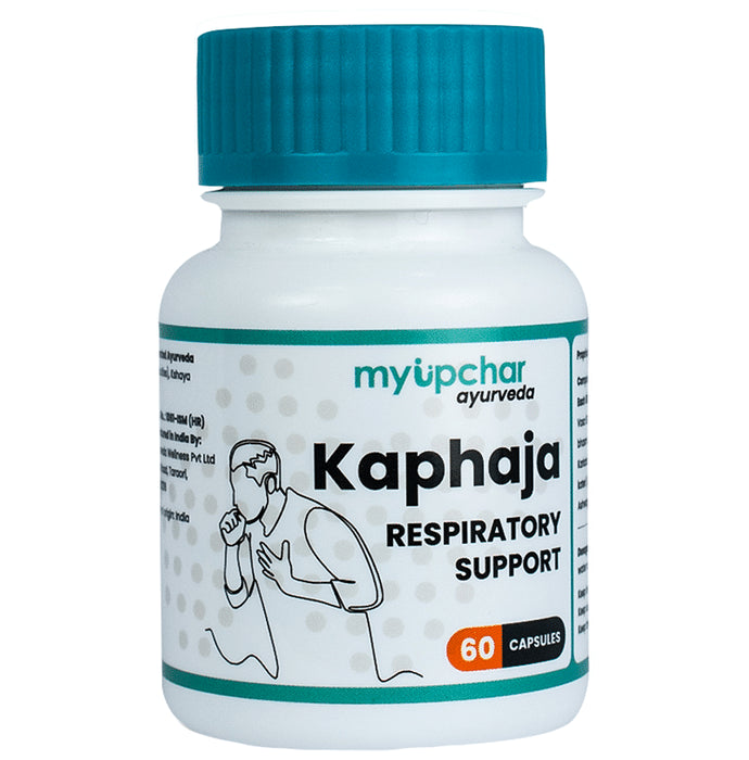 Myupchar Ayurveda Kaphaja Respiratory Support Capsule - Nibasu