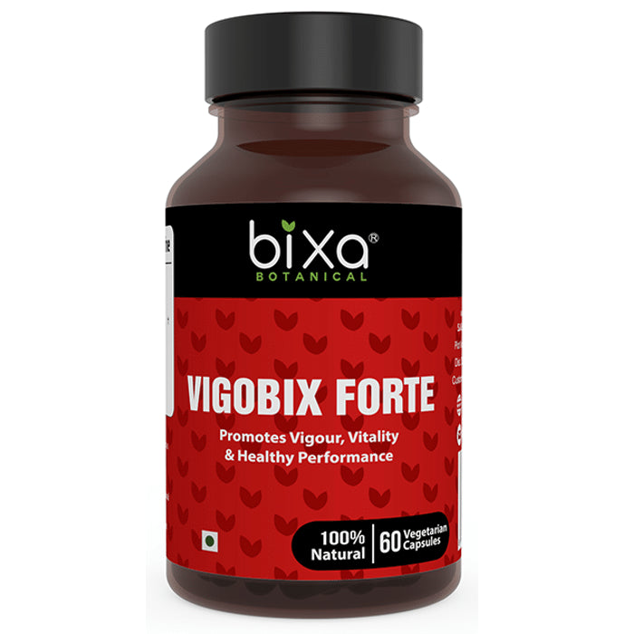 Bixa Botanical Vigobix Forte 475mg Vegetarian Capsule - Nibasu