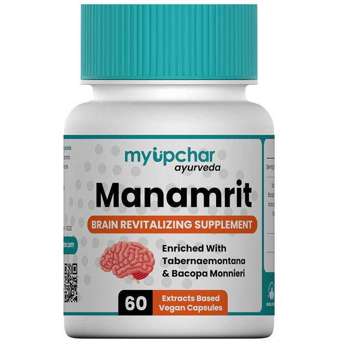 Myupchar Ayurveda Manamrit Extracts Based Vegan Capsule - Nibasu