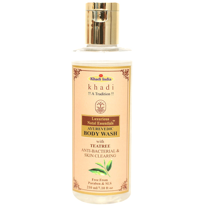 Luxurious Natal Essentials Ayurevedic Body Wash with Tea Tree - Nibasu