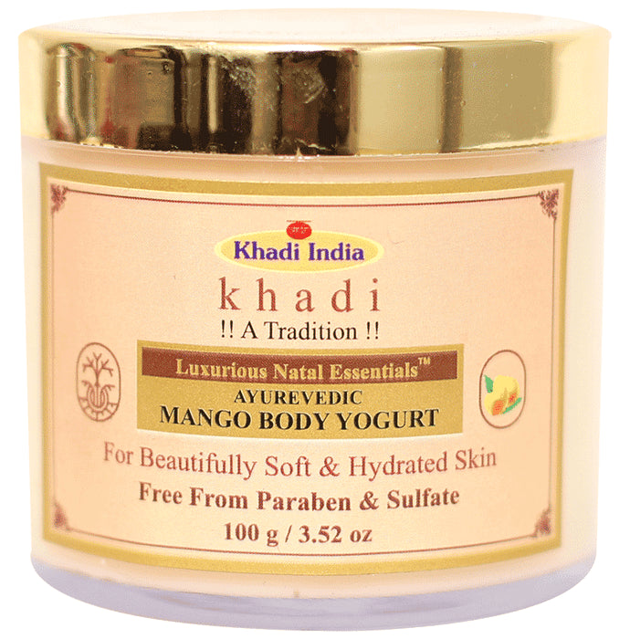 Luxurious Natal Essentials Ayurevedic Body Yoghurt Mango - Nibasu