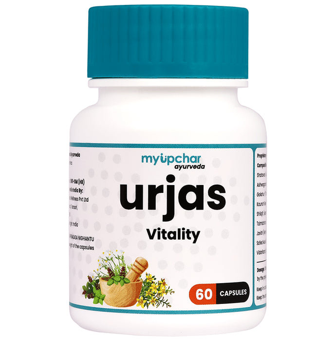 Myupchar Ayurveda Urjas Vitality Capsule - Nibasu