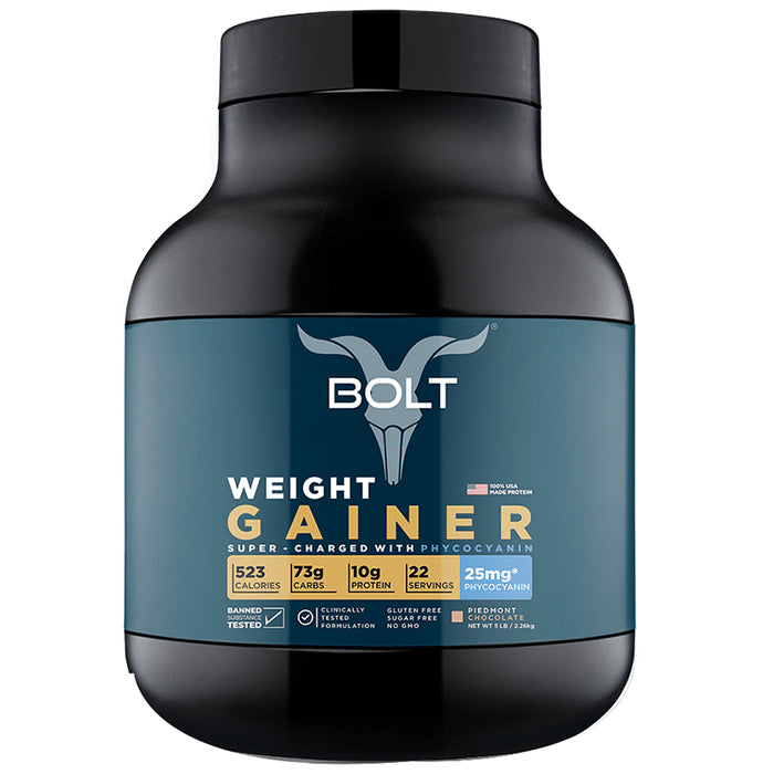 Bolt Weight Gainer Powder Piedmont Chocolate - Nibasu