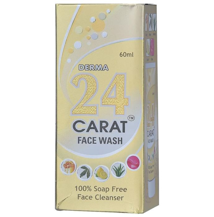 Derma 24 Carat Face Wash - Nibasu