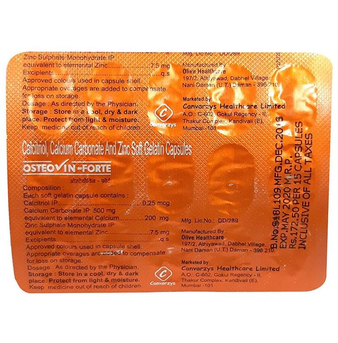 Osteovin Forte Capsule - Nibasu