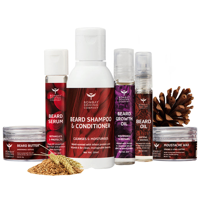 Bombay Shaving Company Beard Care Valentine's Day Gift Kit - Nibasu