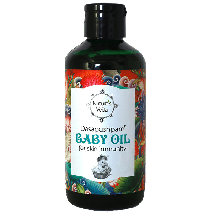 Nature's Veda Dasampusham Baby Oil - Nibasu