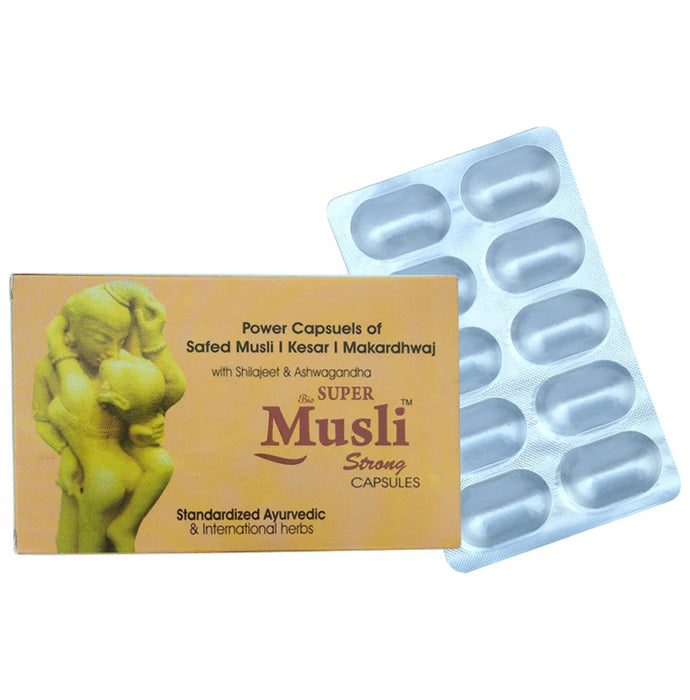Super Bio Musli Strong Capsule - Nibasu