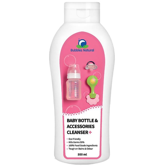 Bubbles Natural Baby Bottle & Accessories Cleanser+ - Nibasu
