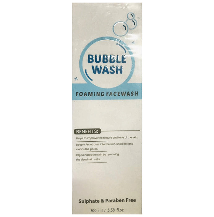 Bubblewash Foaming Face Wash Sulphate & Paraben Free - Nibasu