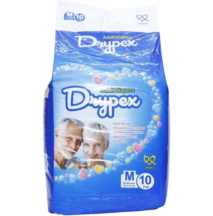 Drypex Adult Diaper Medium - Nibasu