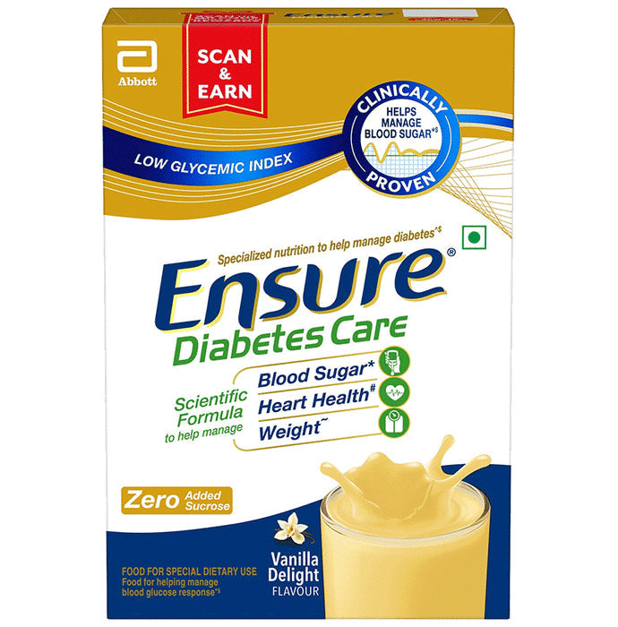 Ensure Diabetes Care Specialized Nutrition Drink Vanilla Delight - Nibasu