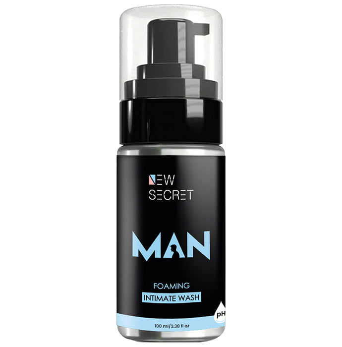 New Secret Man Foaming Intimate Wash - Nibasu