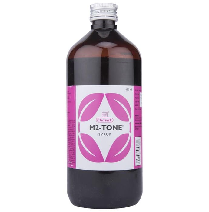 Charak M2-Tone Syrup | Non-Hormonal Menstrual Modulator - Nibasu