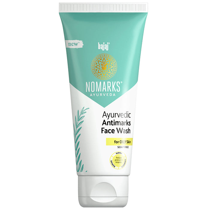 Nomarks Ayurvedic Antimarks Face Wash for Oily Skin - Nibasu