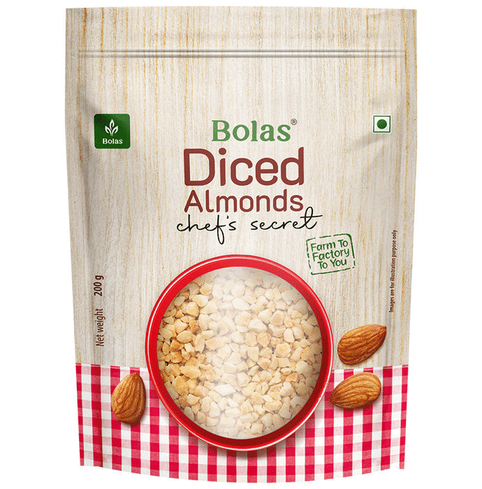 Bolas Diced Almonds - Nibasu
