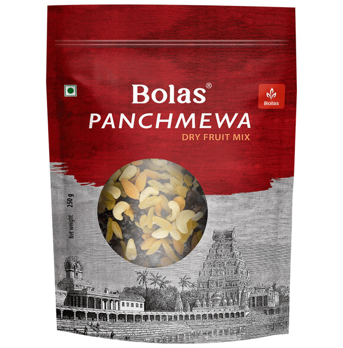 Bolas Panchmewa Dry Fruit Mix - Nibasu