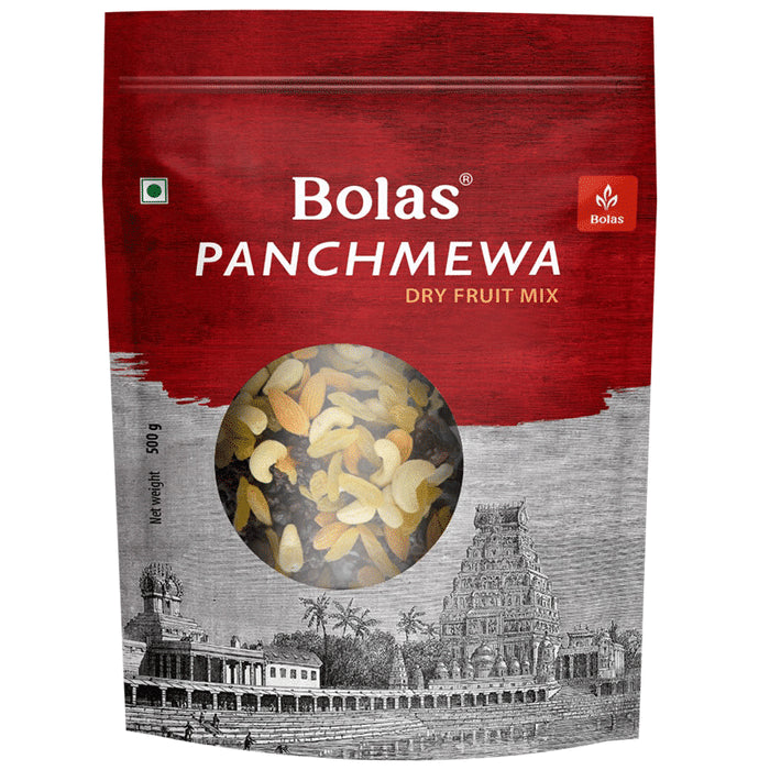 Bolas Panchmewa Dry Fruit Mix - Nibasu