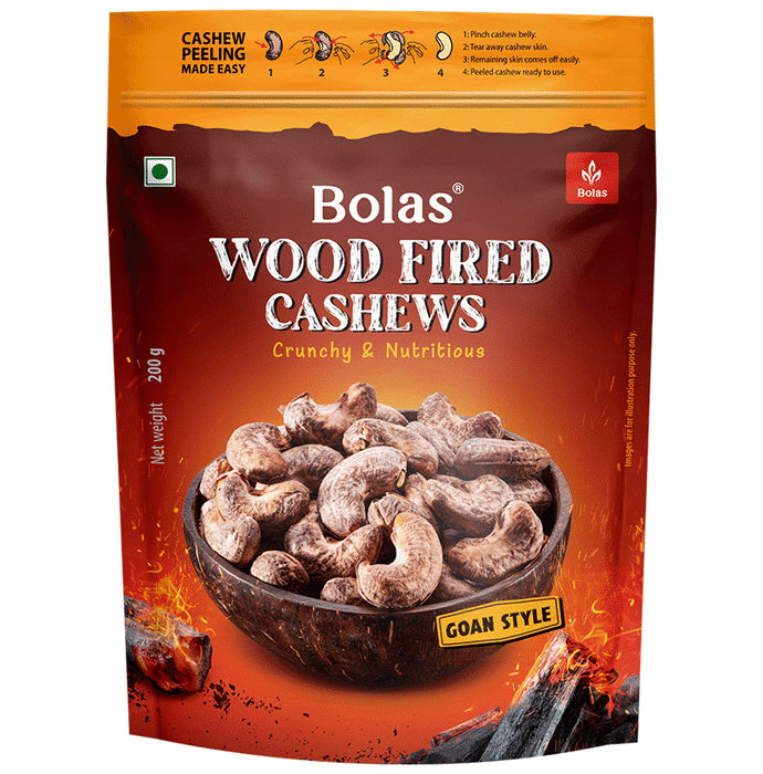 Bolas Wood Fried Cashews - Nibasu