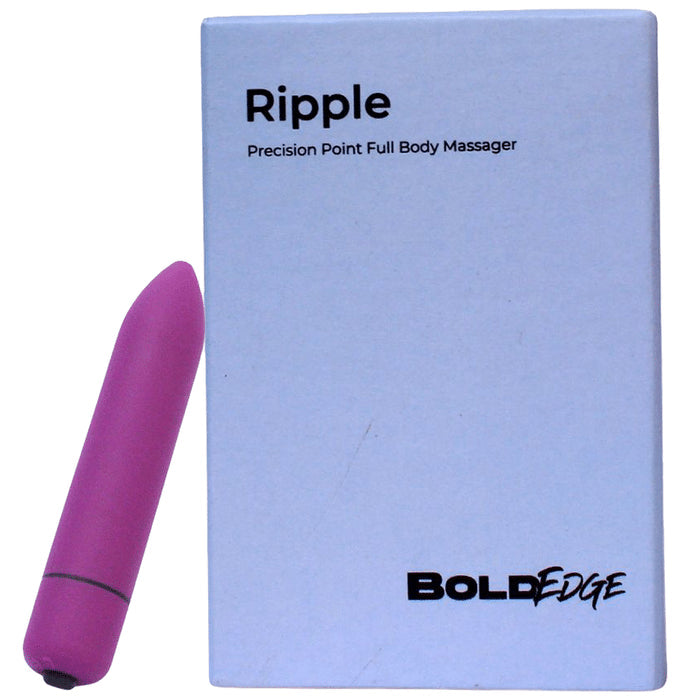 Bold Edge Ripple Precision Point Full Body Massager Magenta - Nibasu