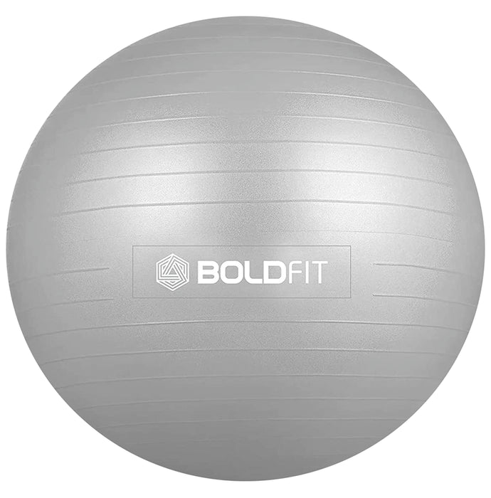 Boldfit Gym Ball 65cm Grey - Nibasu