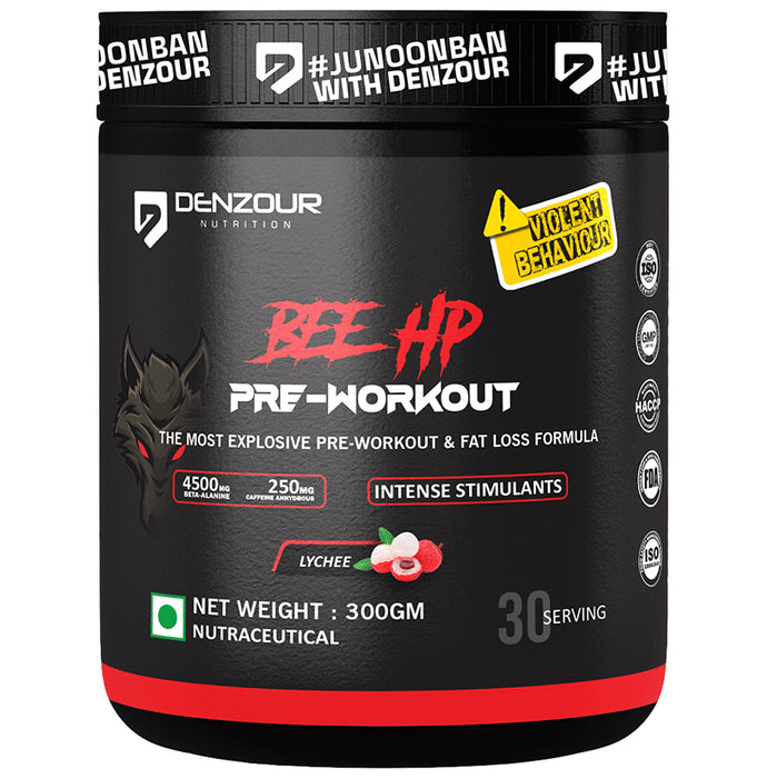 Denzour Nutrition Bee HP Pre-Workout Lychee - Nibasu
