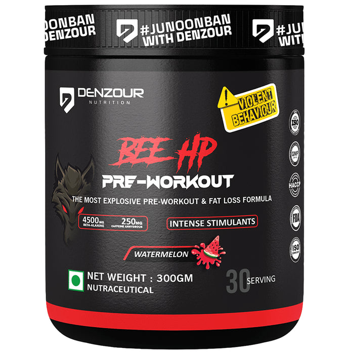 Denzour Nutrition Bee HP Pre-Workout Watermelon - Nibasu