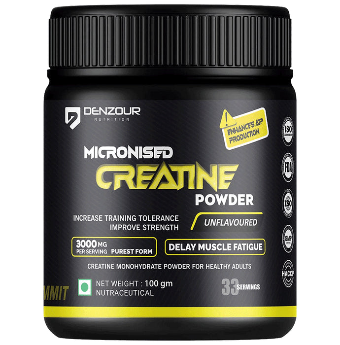 Denzour Nutrition Micronised Creatine Powder Unflavored - Nibasu