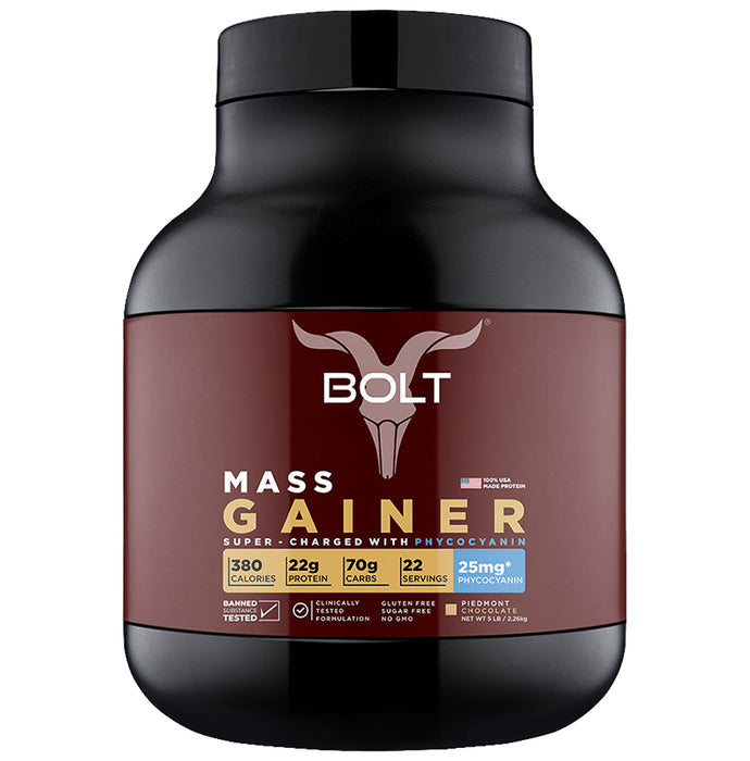 Bolt Mass Gainer Piedmont Chocolate - Nibasu