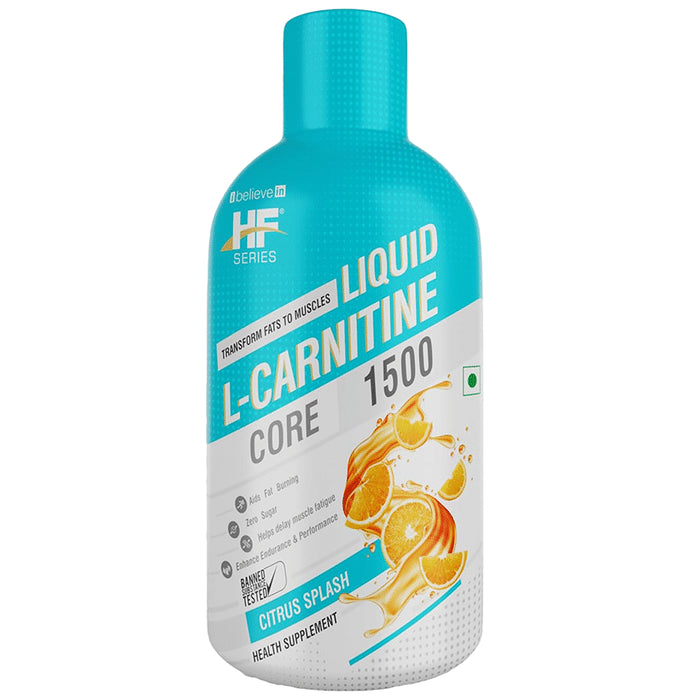 HF Series Liquid L-Carnitine Core 1500 Citrus Splash - Nibasu