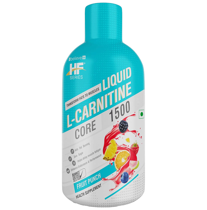 HF Series Liquid L-Carnitine Core 1500 Fruit Punch - Nibasu