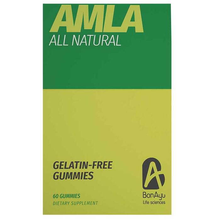BonAyu Amla All Natural Gelatin-Free Gummy Adult - Nibasu