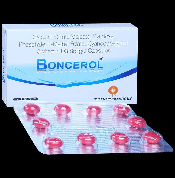 Boncerol Soft Gelatin Capsule - Nibasu