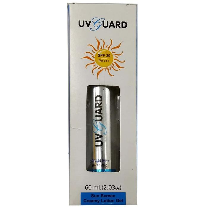 UV Guard Sun Screen Creamy Lotion Gel SPF 30 - Nibasu
