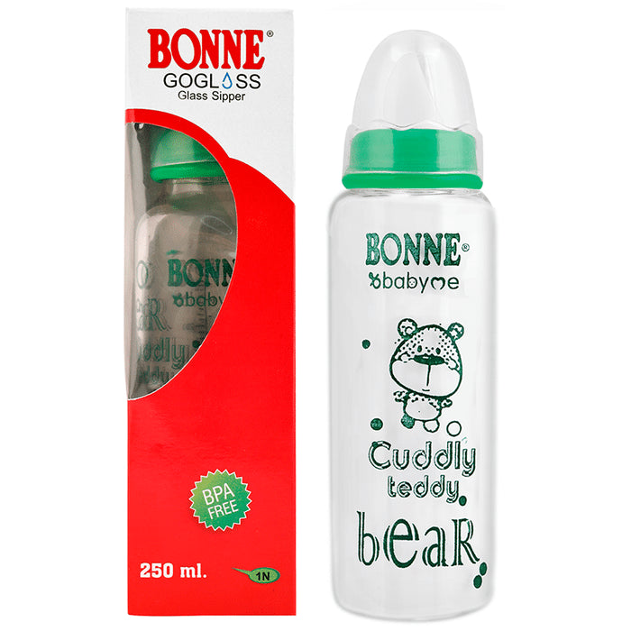 Bonne Goglass Glass Sipper 250ml - Nibasu