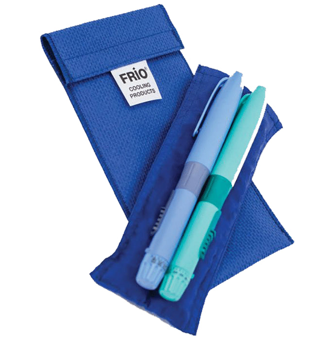 Frio Insulin Cooler & Allergy Medication Duo Wallet Blue - Nibasu