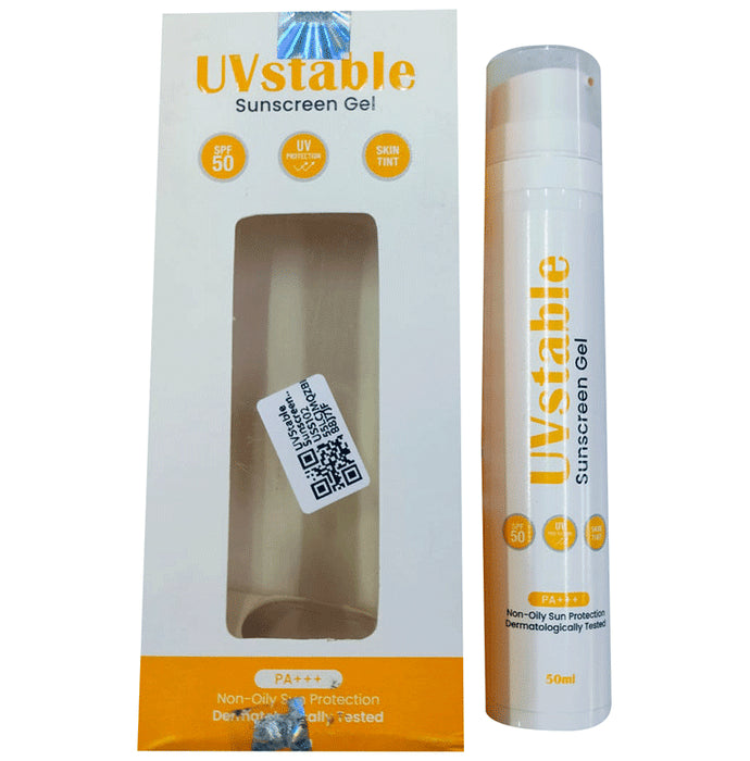 UVStable Sunscreen Gel SPF 50 PA+++ - Nibasu