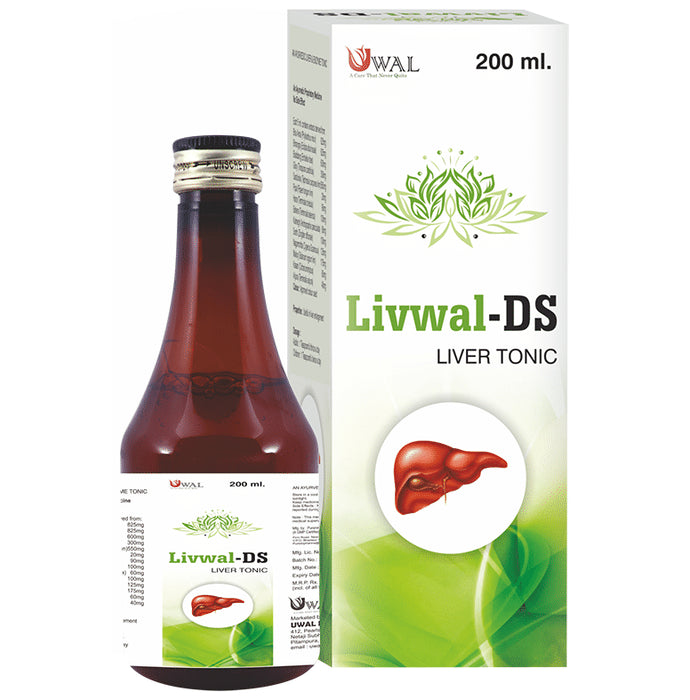 UWAL Livwal-DS Liver Tonic (200ml Each) - Nibasu