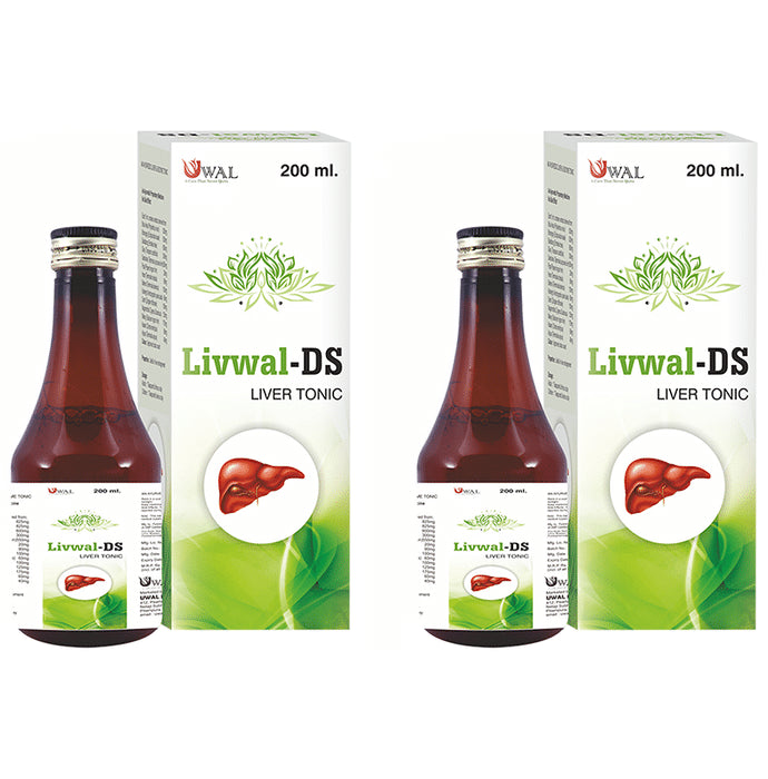 UWAL Livwal-DS Liver Tonic (200ml Each) - Nibasu